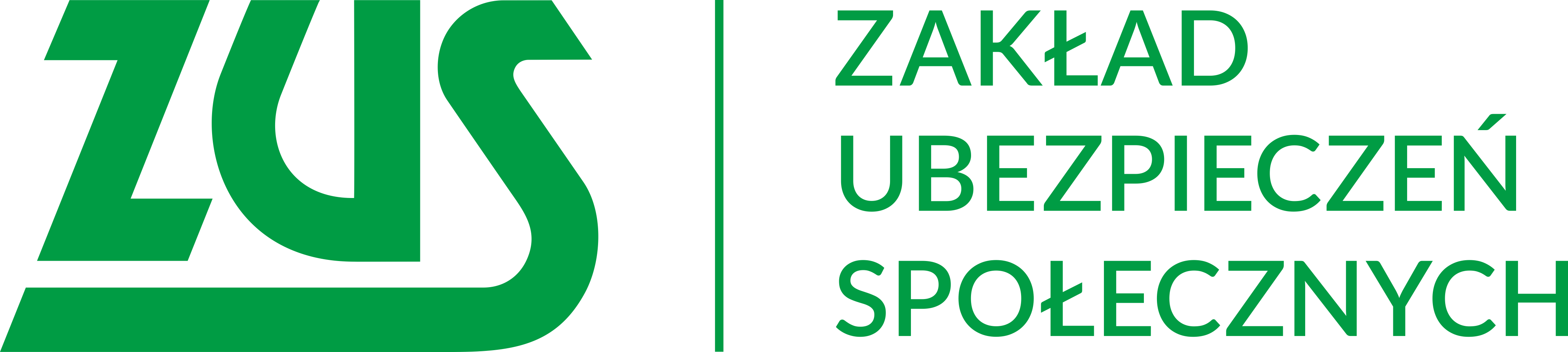 Logotyp Zakładu Ubezpieczeń Społecznych Oddział w Krakowie